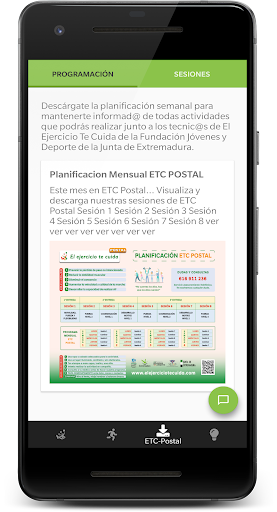 Ejercicio te Cuida Screen 3