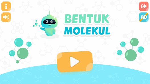 Bentuk Molekul 3D Simulasi 0.1 APK + Мод (Unlimited money) за Android