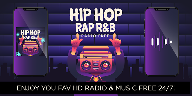 HipHop Rap R&B Radio Free ud83cudfa7 1.0 APK screenshots 2