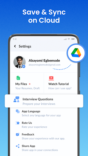 Screenshot of Resume Builder - CV Maker App