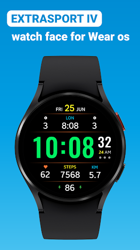 Extrasport IV - Watch face Screenshot 1 - AppWisp.com
