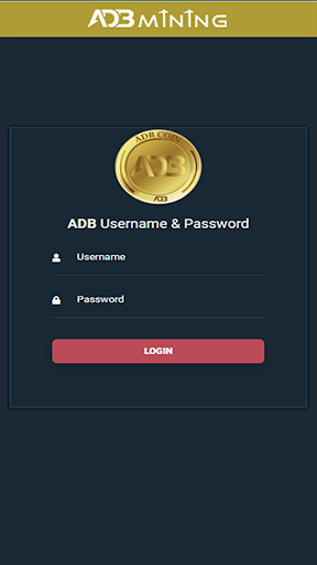 Android application ADB Mining screenshort