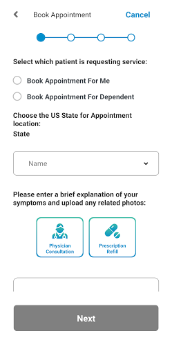 TelMdcare Screen 3