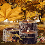 Wood Candles Live Wallpaper icon