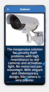Dummy security camera guide