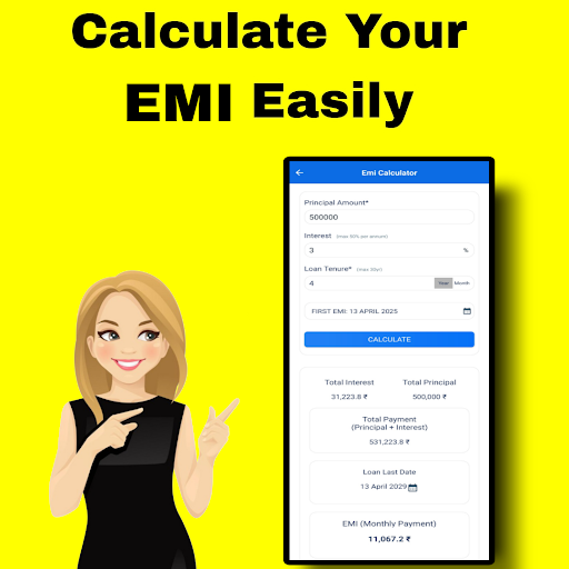 Captura de pantalla de Calculadora EMI: IMPUESTOS,SIP