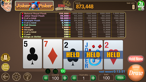 King Video Poker Multi Hand 16