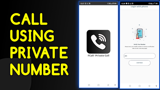 Captura 1 Call Using Private Number android