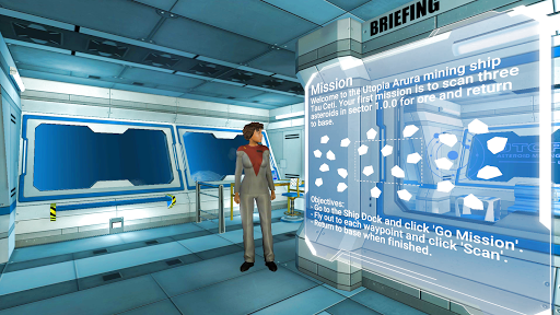 Android application Belt Miners™: SciFi Space Sim screenshort