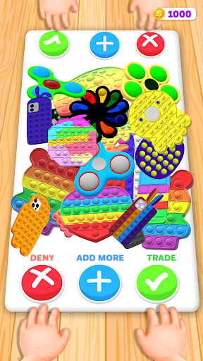 Android application Fidget Trading: ASMR Pop it screenshort