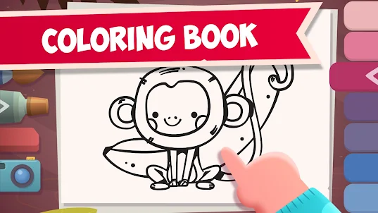 Сoloring Book for Kids with Ko