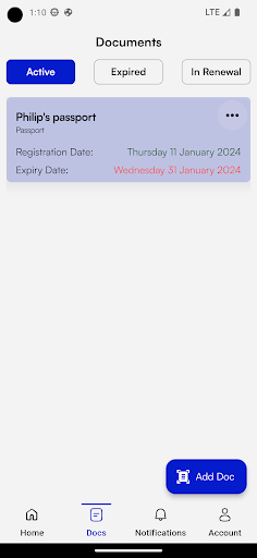Expire Notify Screen 3