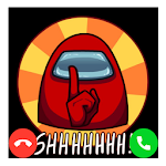 Cover Image of ダウンロード Among US Best Fake Video Call 1.0 APK