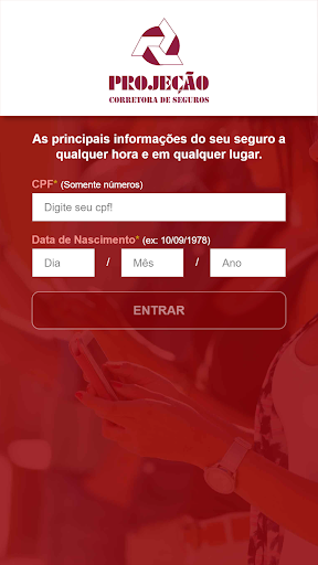 Vista previa de la aplicación