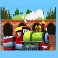 Funny train -  игра с выводом