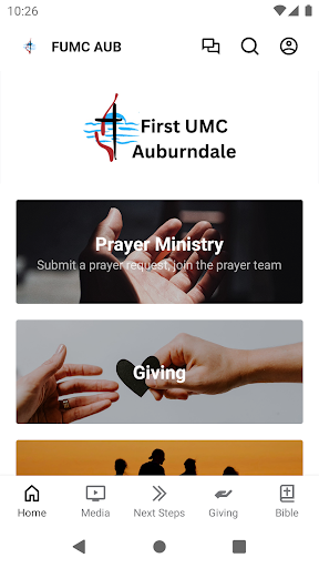 Android application FUMC Auburndale screenshort
