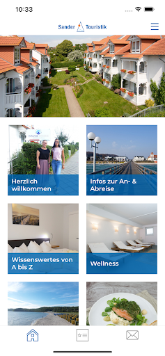 Android application Sander Touristik screenshort
