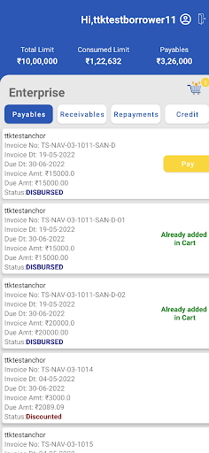 Android application Billionloans screenshort