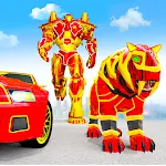 Cover Image of डाउनलोड जंगली बाघ रोबोट कार गेम 80.0.1 APK
