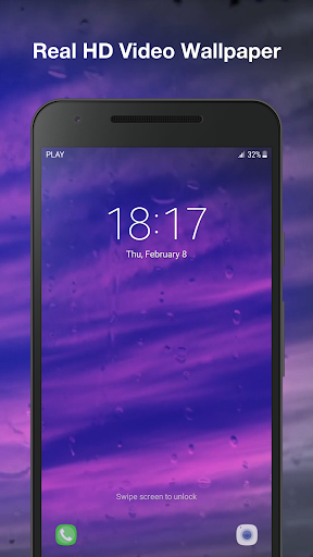 Rain Live Wallpaper Screen 3