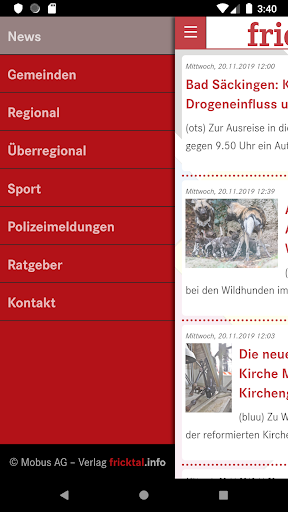 fricktal.info Screen 2
