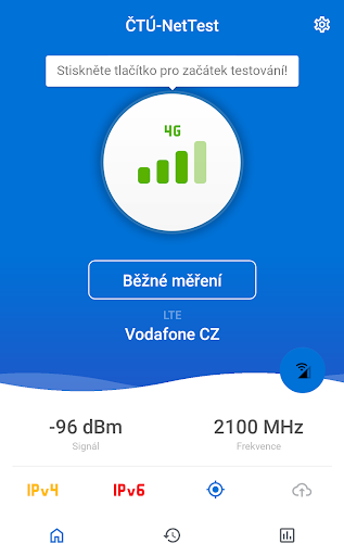 CTU-NetTest Screen 2