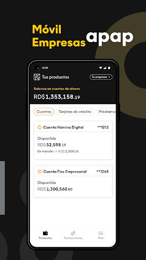 Android application Empresas screenshort