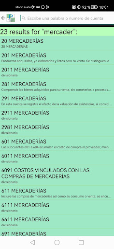 PCGE PERÚ 2023 - Plan contable Screen 3