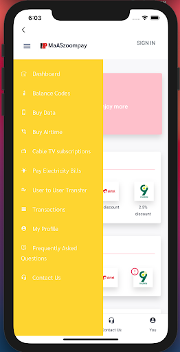 MaASzoompay Screen 2