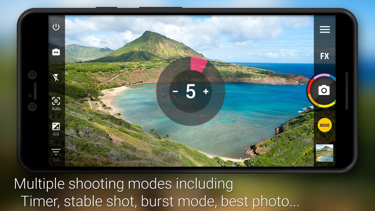 Android application Camera ZOOM FX Premium screenshort
