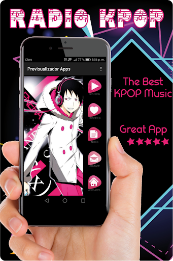 radio kpop fm online, korea music station app