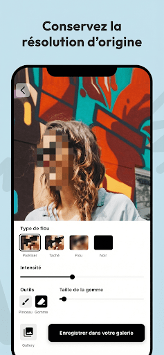 Privacy Blur - cacher Capture d'Écran de l'Application Android 2