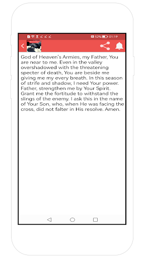 Prayers for Strength - courage Screen 3