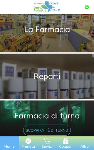 Android application Farmacia Poletti screenshort