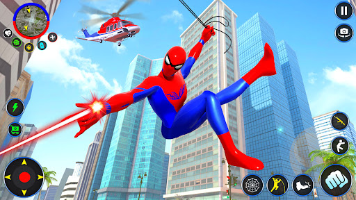 Flying Spider Hero Spider Game 1.1 screenshots 1