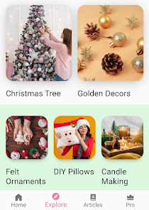 Screenshot 3 Decoraciones Navideñas App android