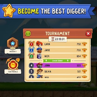 Dig Out! Gold Digger Adventure Screenshot