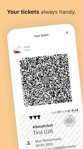 Android application VVT Tickets screenshort