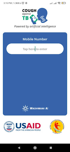 Android application Cough Against TB screenshort