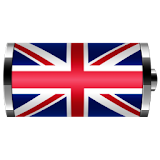 UK: Flag Battery Widget icon