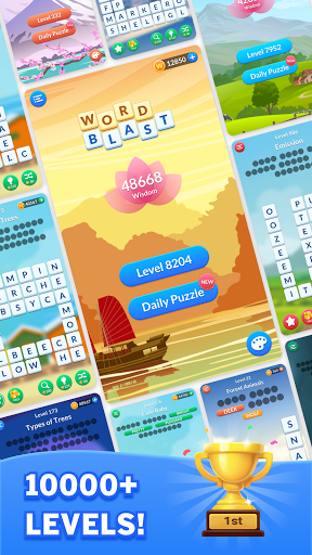 Word Blast: Fun Connect & Collect Free Word Games  screenshots 6