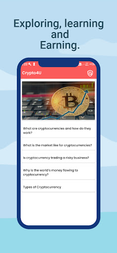 Crypto4U Guide Screen 2