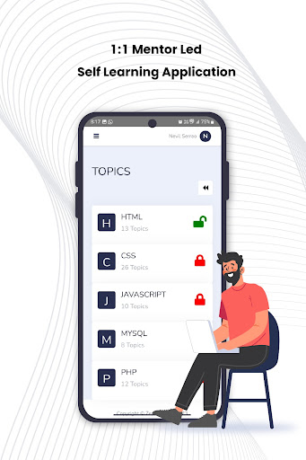 Android application Zephyr Learn screenshort
