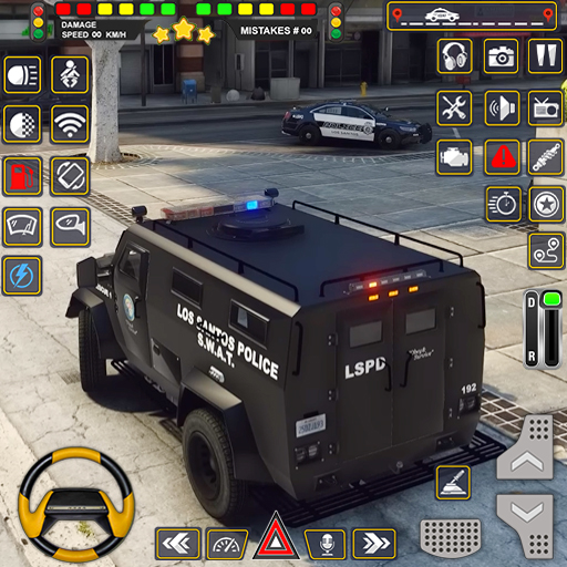سيارة الشرطة محاكي مطاردة 3D