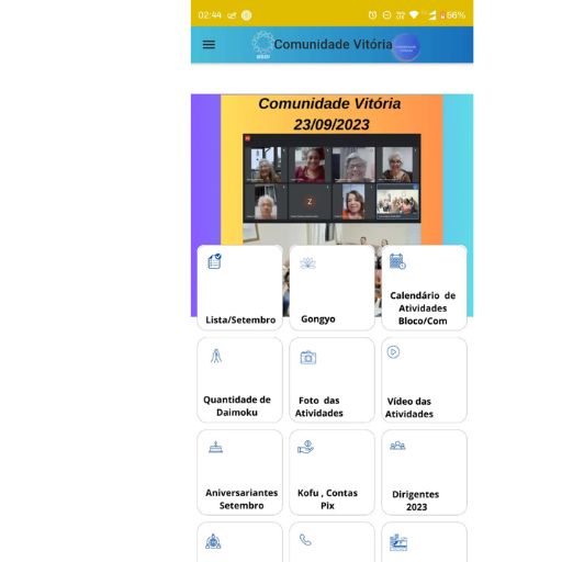 Android application Comunidade Vitoria screenshort