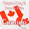 Happy Day & Bonne fête Canada icon