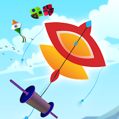 Beach Kite Flying Games 3D icon