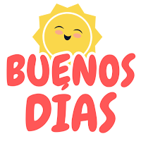 Stickers de Buenos Días