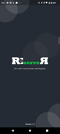 Android application ReserveR screenshort