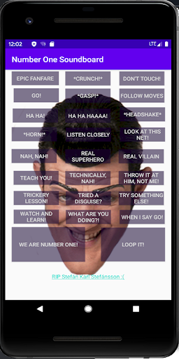 Robby Rotten soundboard Screen 2